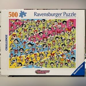 Ravensburger The Powerpuff Girls Challenge 500 Piece Jigsaw Puzzle.NEW & SEALED